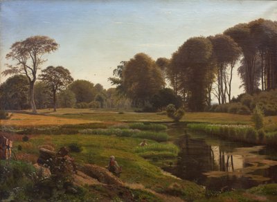 En sommerdag. Motiv fra Horneland ved Fåborg av Vilhelm Kyhn