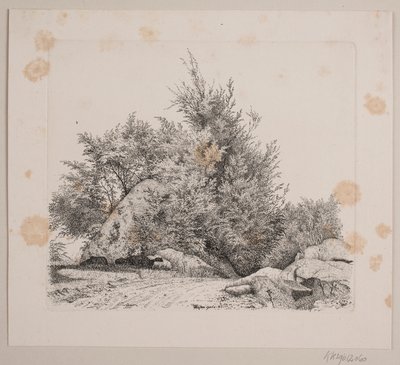 En stor rullestein av Vilhelm Kyhn