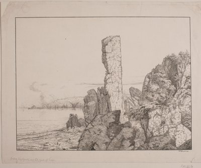 Steinete kyst på Bornholm av Vilhelm Kyhn