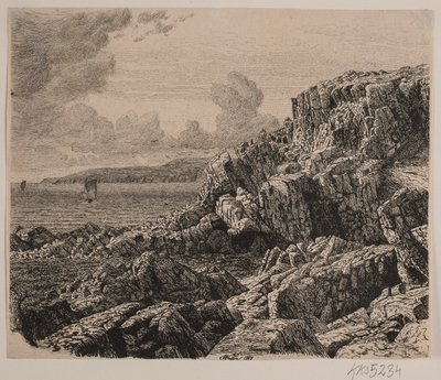 Kystparti fra Bornholm av Vilhelm Kyhn