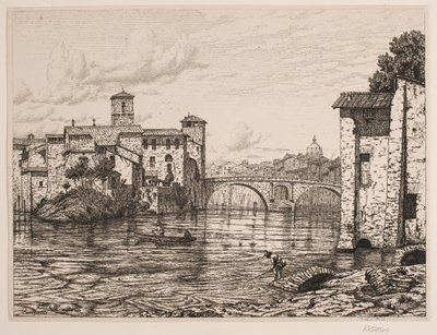 La se Ponte Rotto i Rom av Vilhelm Kyhn