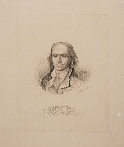 Portrett av P. A. Heiberg av Vilhelm Kyhn