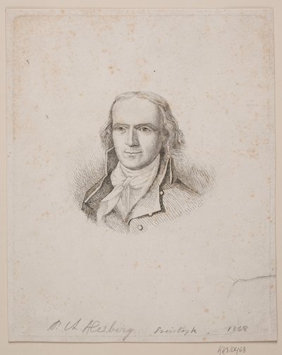 Portrett av P. A. Heiberg av Vilhelm Kyhn