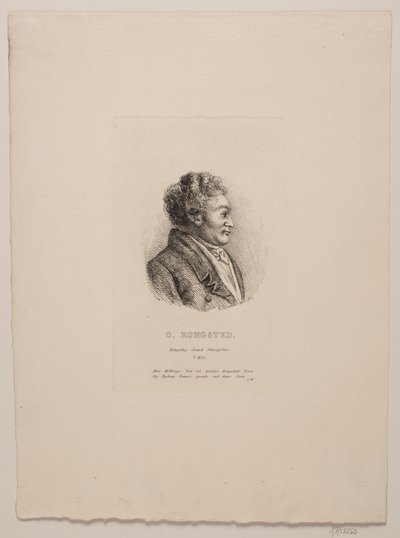 Portrett av skuespiller Rongsted av Vilhelm Kyhn