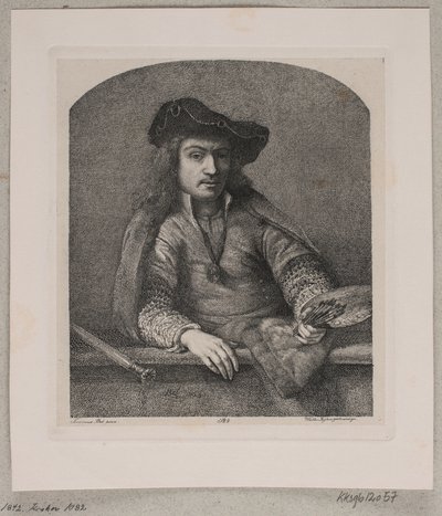 Selvportrett av Ferdinand Bol av Vilhelm Kyhn