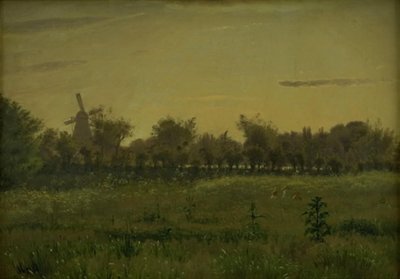 Engen nær Kunstnerhuset ved Farimagsvej utenfor København av Vilhelm Kyhn