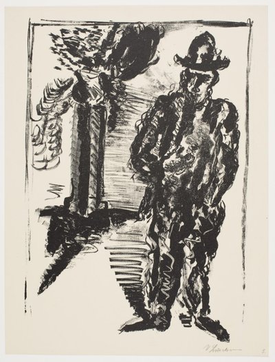 Ark fra "Klingens Kunstnermappe nr. 2" av Vilhelm Lundstrøm