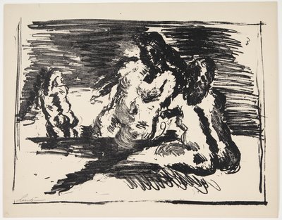 Ark fra "Klingens Kunstnermappe nr. 2" av Vilhelm Lundstrøm