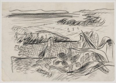 Landskap med agave av Vilhelm Lundstrøm