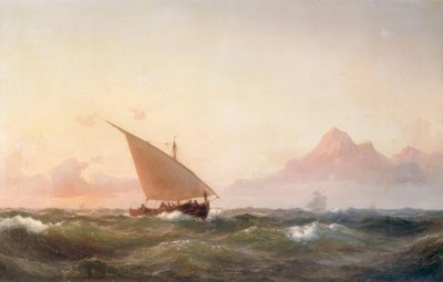 Utenfor den nordafrikanske kysten av Vilhelm Melbye