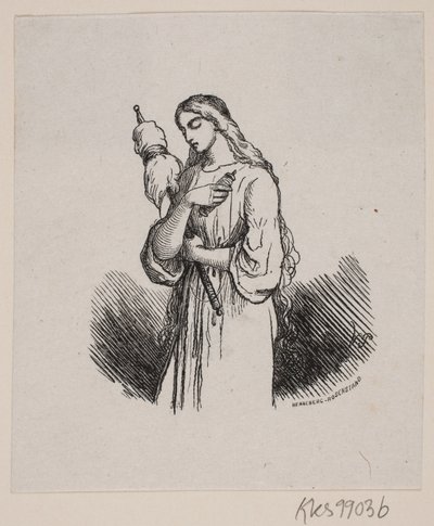 Illustrasjon til HC Andersens eventyr og fortellinger av Vilhelm Pedersen