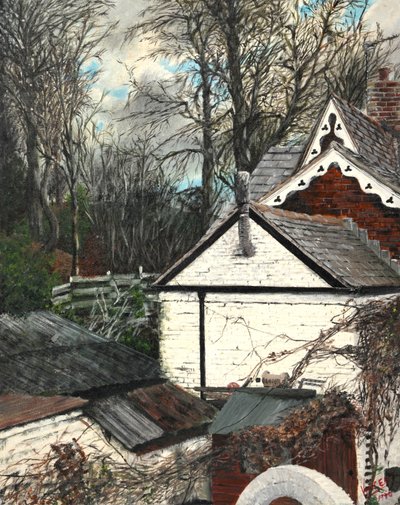 A Haunted Hill Mold Wales av Vincent Alexander Booth