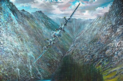 B17G Swiss Landing 2, 2021 av Vincent Alexander Booth