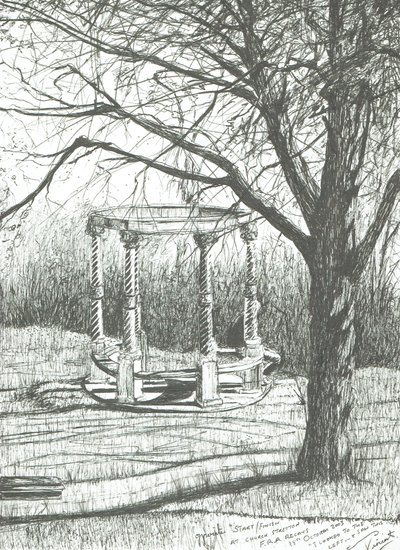 Church Stretton, etter Fell-stafettene, 2003 av Vincent Alexander Booth