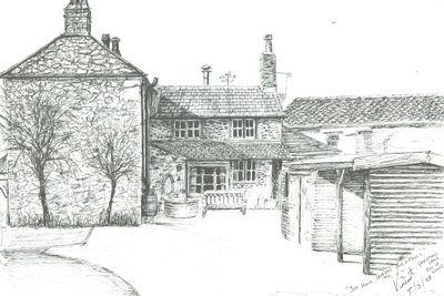 Hus på Isle of Wight; 2008 av Vincent Alexander Booth