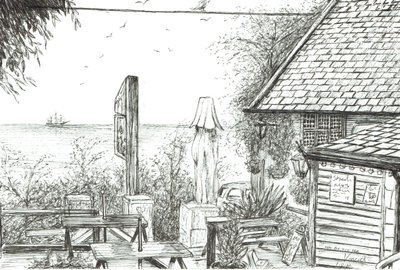 Inn på Isle of Wight, 2009 av Vincent Alexander Booth