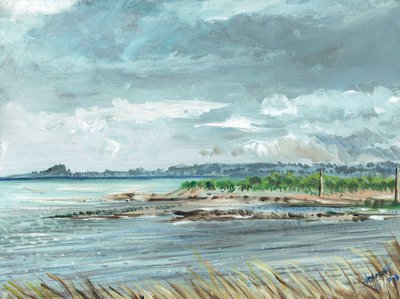 Iona Scotland, 2007, (akryl på lerretstavle) av Vincent Alexander Booth