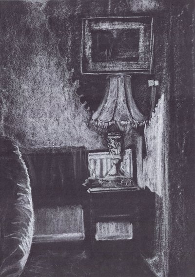 Lampe opplyst av levende lys av Vincent Alexander Booth