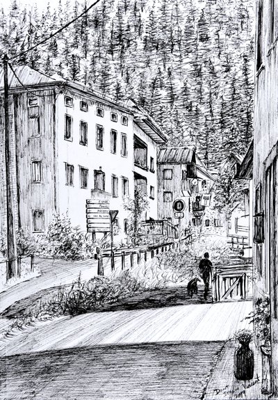 Hovedgate i Dont Italia, 2019 av Vincent Alexander Booth