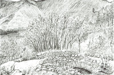 Gammel steinbro i innsjødistriktet, 2005 av Vincent Alexander Booth