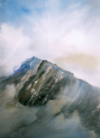 Snowdon rock of ages, 2014 av Vincent Alexander Booth