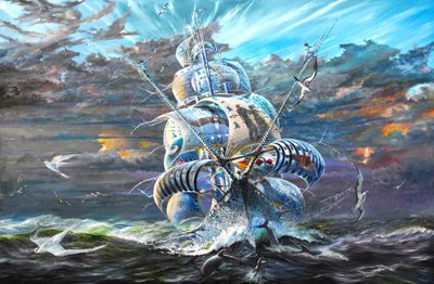 Storm Creators alle hav og hav på jorden, 2020 av Vincent Alexander Booth