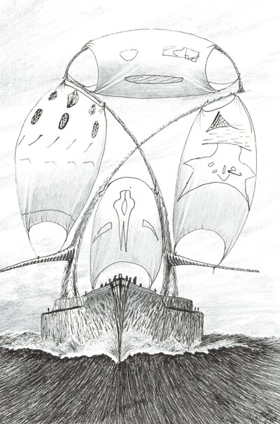 Storm Creators Bass Strait, 2023 av Vincent Alexander Booth