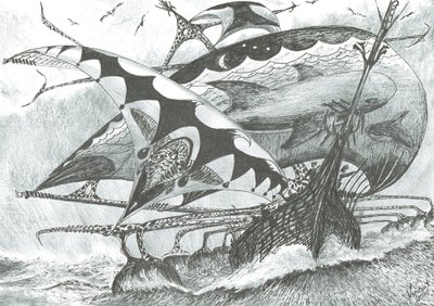 Stormskapere Egeerhavet, 2018 av Vincent Alexander Booth