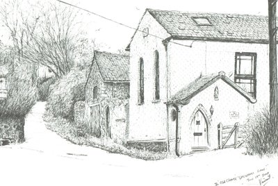 The Old Chapel, Brighstone Isle of Wight, 2008 av Vincent Alexander Booth