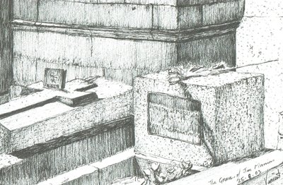 Graven til Jim Morrison Paris, 2003 av Vincent Alexander Booth