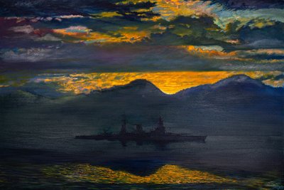 Mysteriet med slagskipet Mutsu, 2023 av Vincent Alexander Booth