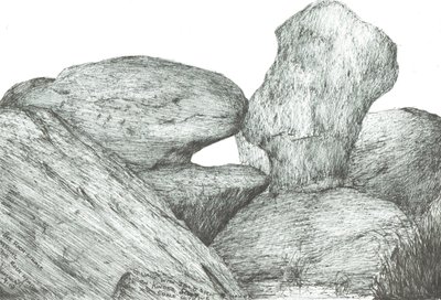 kysser steiner på Kinder Scout, 2007 av Vincent Alexander Booth