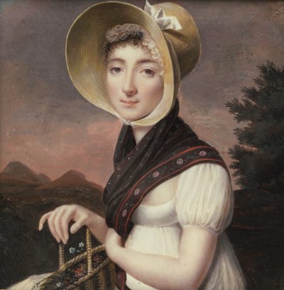 Portrett av en kvinne, ca. 1810. av Vincent Bertrand