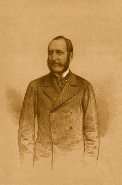 Oberst Kingscote C.B.M.P., 1879. av Vincent Brooks Day and Son