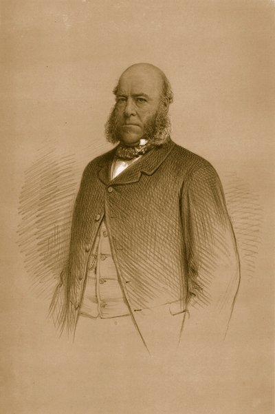 Sir Watkin Williams-Wynn. M.P., 1879. av Vincent Brooks Day and Son
