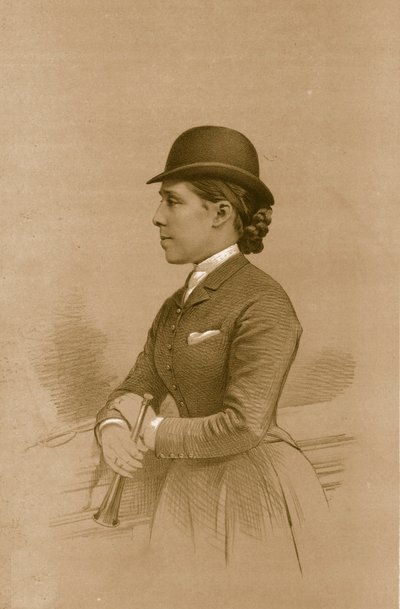 Grevinnen av Yarborough, 1879. av Vincent Brooks Day and Son