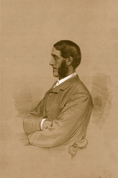 The Hon. W.H.B.Portman. M.P., 1879. av Vincent Brooks Day and Son