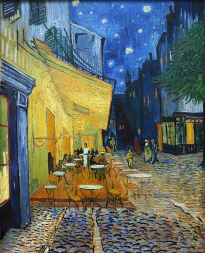 Café terrasse om natten Café terrasse om natten, 1888. av Vincent van Gogh