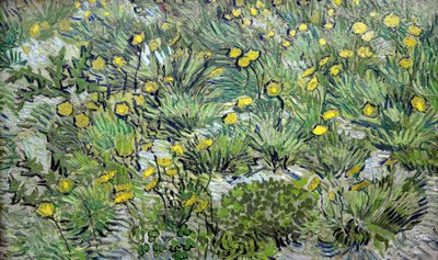 Løvetann Løvetann, 1889. av Vincent van Gogh
