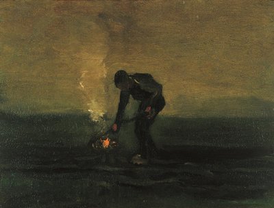 Bondebrennende ugress, 1883. av Vincent van Gogh