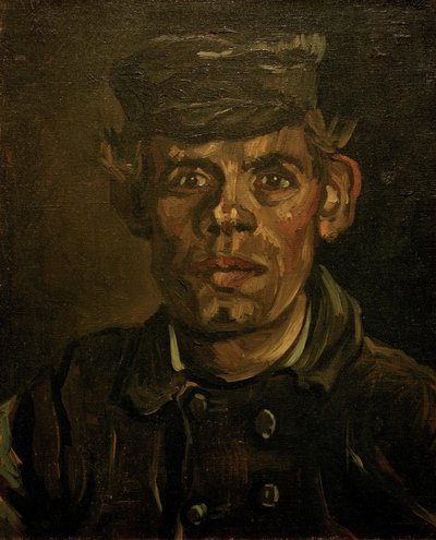 Portrett av en bonde, 1885. av Vincent van Gogh
