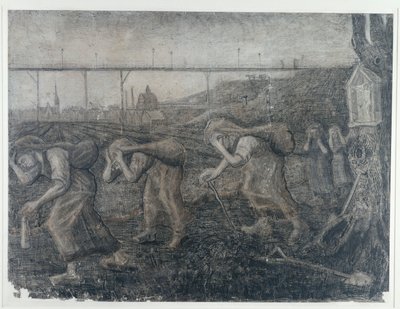 Bærerne av byrden, 1881. av Vincent van Gogh
