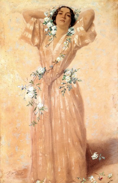 Apollonie Sabatier (nee Aglae Josephine, Apollonie Savatier av Vincent Vidal