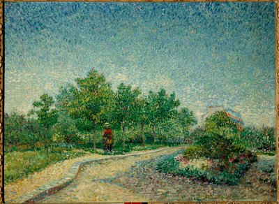 Et hjørne av Parc Voyer d'Argenson i Asnieres av Vincent van Gogh