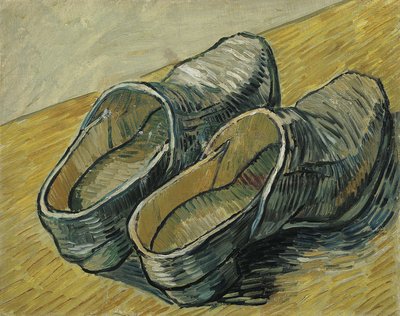 Et par tresko av lær av Vincent van Gogh