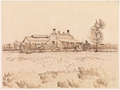 En flisfabrikk, 1888 av Vincent van Gogh