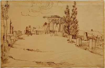 Langlois-broen av Vincent van Gogh