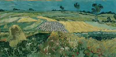 Auvers-sletten av Vincent van Gogh