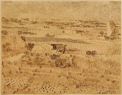 Høst i Provence av Vincent van Gogh