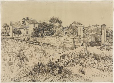 Gård i Provence av Vincent van Gogh